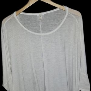FP Movement by Free People White Short Sleeve Tee